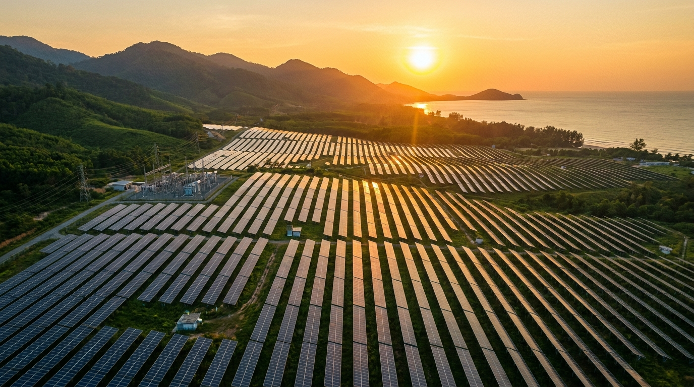 Solar Farm in Khanom